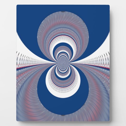 Half blauw fotoplaat (Voorkant)