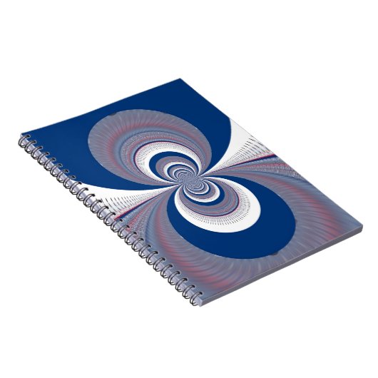 Half blauw notitieboek (Rechterzijde)