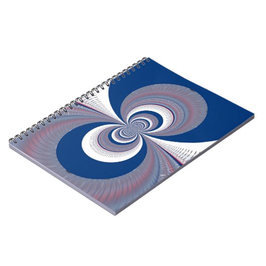 Half blauw notitieboek (Linkerzijde)