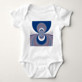Half blauw romper (Voorkant)