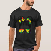 Half Bolivian Half Jamaican Girl Bolivia Kids T-shirt (Voorkant)