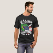 Half Braziliaans half Amerikaans T-shirt (Voorkant volledig)