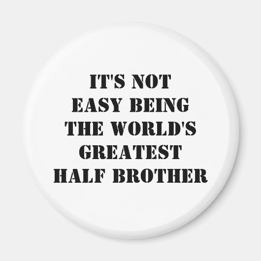 Half broeder magneet (Voorkant)