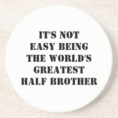 Half broeder zandsteen onderzetter (Voorkant)