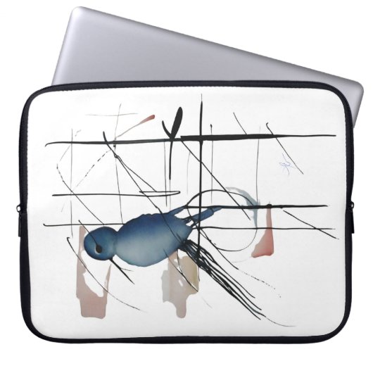 Half capsule 1 laptop sleeve (Voorkant)