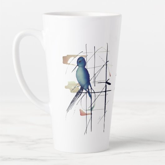 Half capsule 1 latte mok (Links)