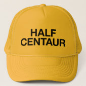 HALF CENTAUR preekt slogan vrachtwagenchauffeur Trucker Pet (Voorkant)