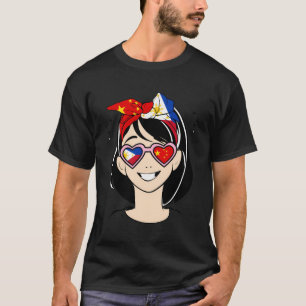 Half Chinees Half Filipijns Meisje Filipijnen Chin T-shirt