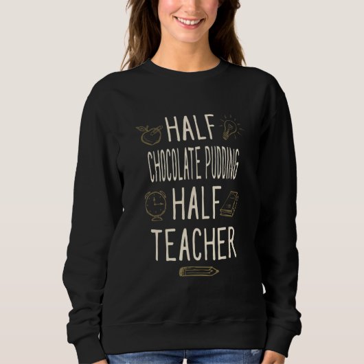 Half Chocolate Pudding Half Leraar Professor Hu Trui (Voorkant)