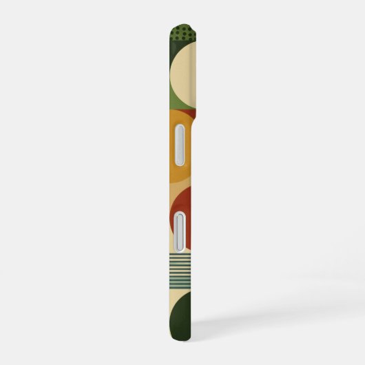 Half-Circle and Geometric Blocks iPhone 16 Hoesje (Rechterkant)