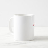 Half civiel dienaar Half Ninja Koffiemok (Voorkant links)