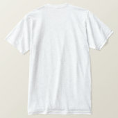 Half Coffee Half Auto Body Technician T-shirt (Design achterkant)