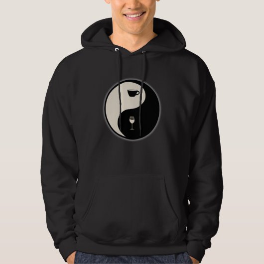 Half Coffee Half Teacher Hoodie (Voorkant)