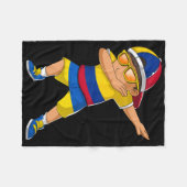 Half Colombian Half Ukrainian Boy Colombia Ukraine Fleece Deken (Voorkant (Horizontaal))
