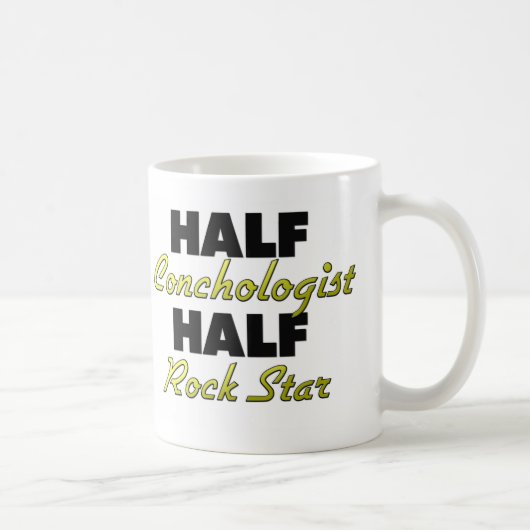 Half-concholoog Half-Rock Star Koffiemok (Rechts)