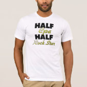 Half Cpa Half Rock Star T-shirt (Voorkant)