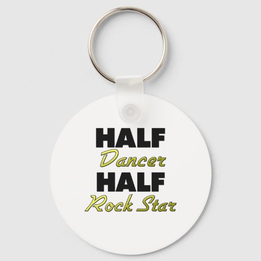 Half Dancer Half Rock Star Sleutelhanger (Voorkant)