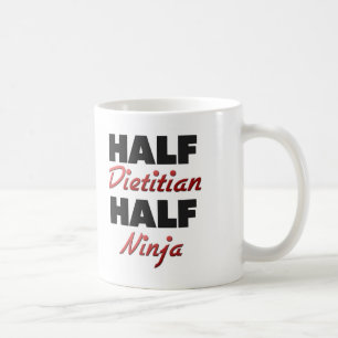 Half Dietitian Half Ninja Koffiemok