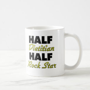 Half Dietitian Half Rock Star Koffiemok