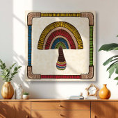 Half Dome Abstracte Paddenstoel Canvas Afdruk