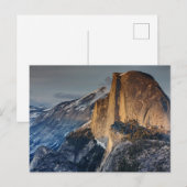 Half-dome bij Sunset Briefkaart (Voorkant / Achterkant)