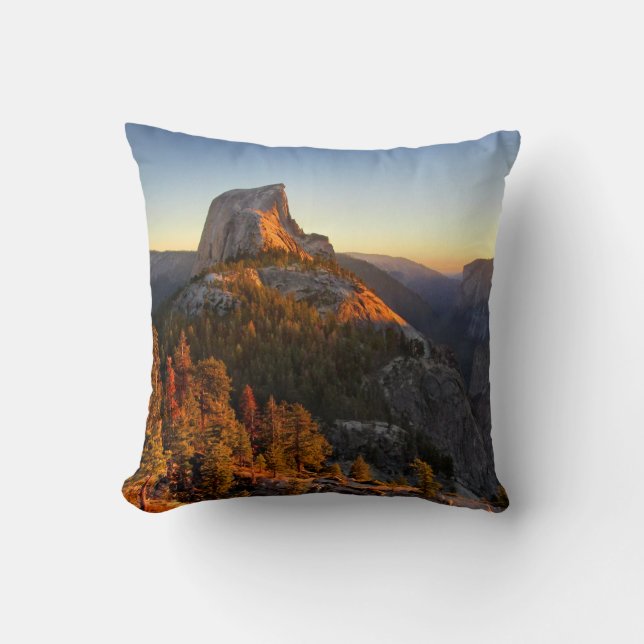 Half-dome bij Sunset Detail - Yosemite Kussen (Voorkant)