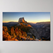 Half-dome bij Sunset Detail - Yosemite Poster (Voorkant)
