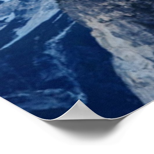 Half-dome bij Sunset Poster (Hoek)