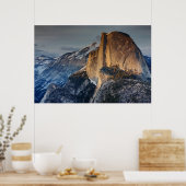 Half-dome bij Sunset Poster (Keuken)