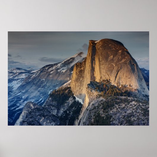 Half-dome bij Sunset Poster (Voorkant)