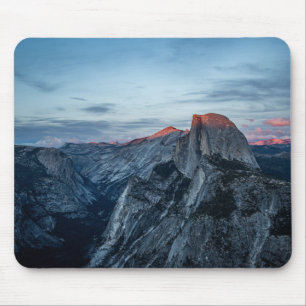 Half Dome bij zonsondergang - Yosemite Fotografie Muismat