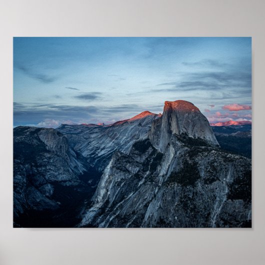 Half Dome bij zonsondergang - Yosemite Fotografie Poster (Voorkant)