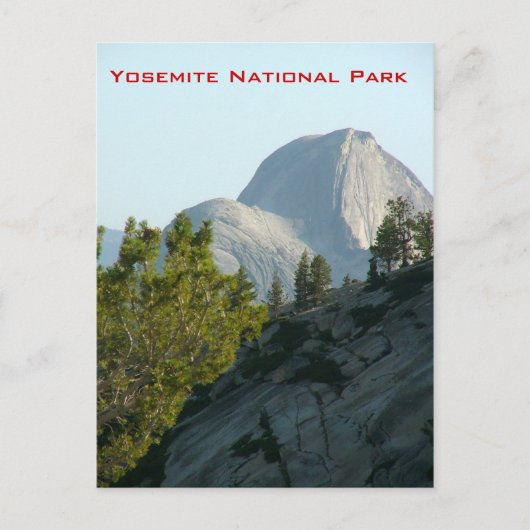 Half-dome Briefkaart (Voorkant)