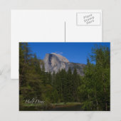 Half-dome Briefkaart (Voorkant / Achterkant)