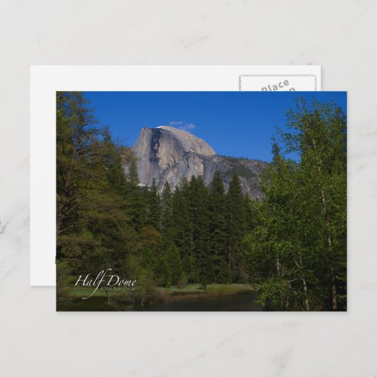 Half-dome Briefkaart (Voorkant / Achterkant)