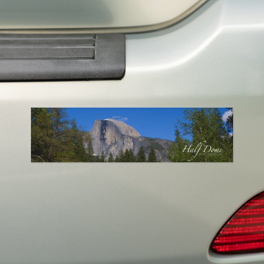 Half-dome Bumpersticker (Op auto)