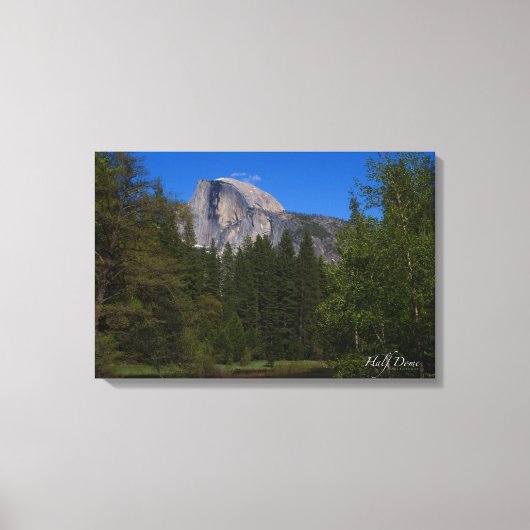 Half-dome Canvas Afdruk (Voorkant)
