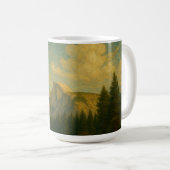 Half Dome en bomen vanuit Yosemite Valley  Koffiemok (Voorkant rechts)