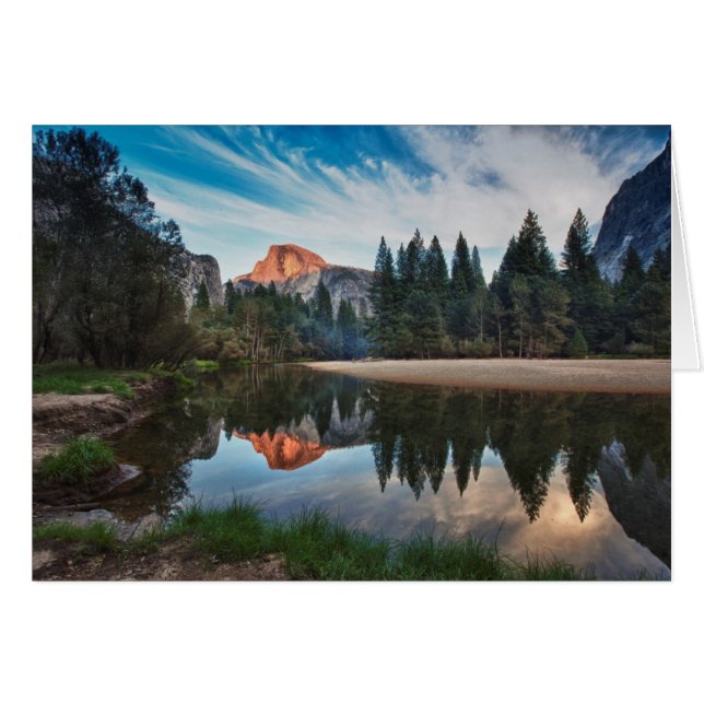Half Dome en Merced (Voorkant Horizontaal)