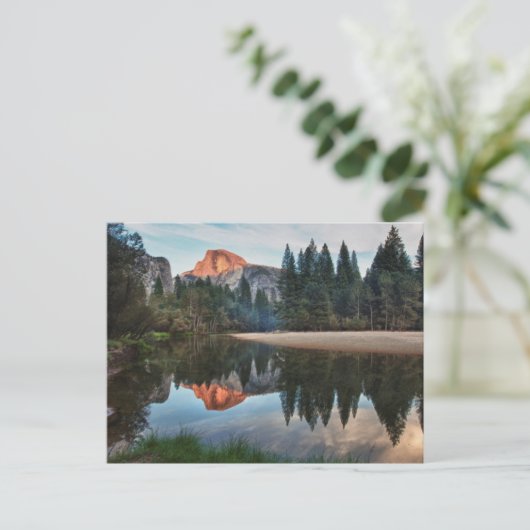 Half Dome en Merced Briefkaart (Staand voorkant)