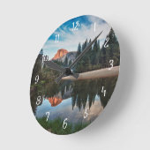 Half Dome en Merced Ronde Klok (Hoek)