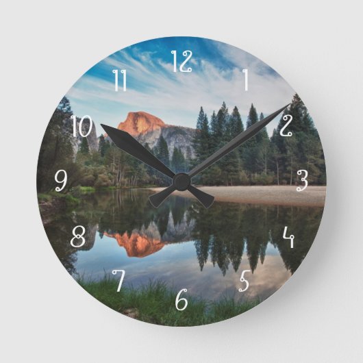 Half Dome en Merced Ronde Klok (Voorkant)