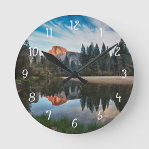 Half Dome en Merced Ronde Klok