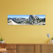 Half-Dome en Yosemite-vallei - Yosemite Canvas Afdruk (Insitu (Woonkamer))