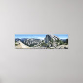 Half-Dome en Yosemite-vallei - Yosemite Canvas Afdruk (Voorkant)