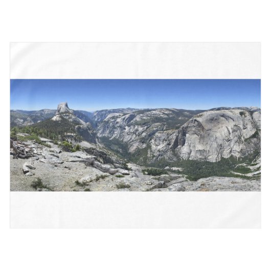 Half-Dome en Yosemite-vallei - Yosemite Tafelkleed (Voorkant (Horizontaal))