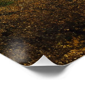 Half Dome-herfstposter (nationaal park Yosemite) Perfect Poster (Hoek)