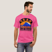 Half Dome Hiking Team Sunrise T-shirt (Voorkant volledig)