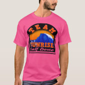 Half Dome Hiking Team Sunrise T-shirt (Voorkant)