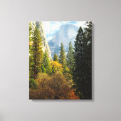 Half Dome in de herfst Canvas Afdruk (Voorkant)